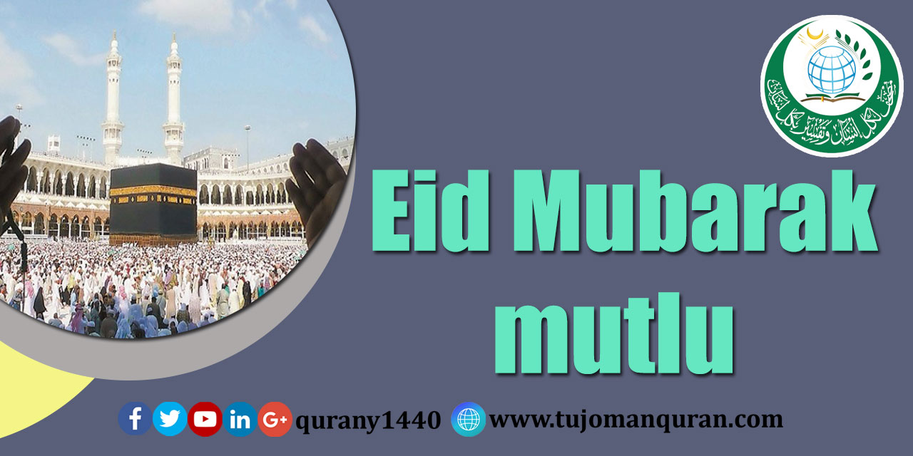 Eid Mubarak mutlu